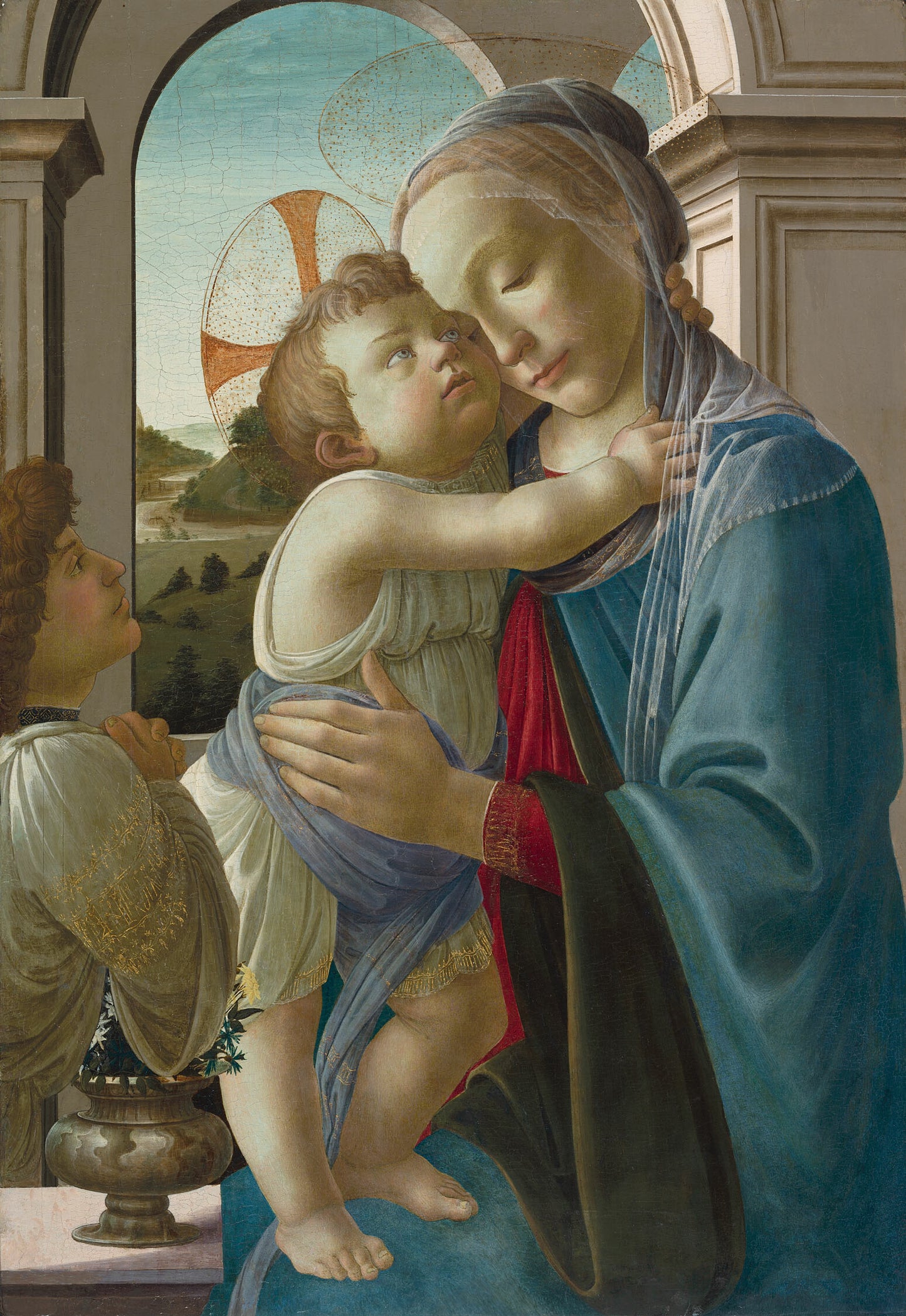 Virgin and Child with an Angel