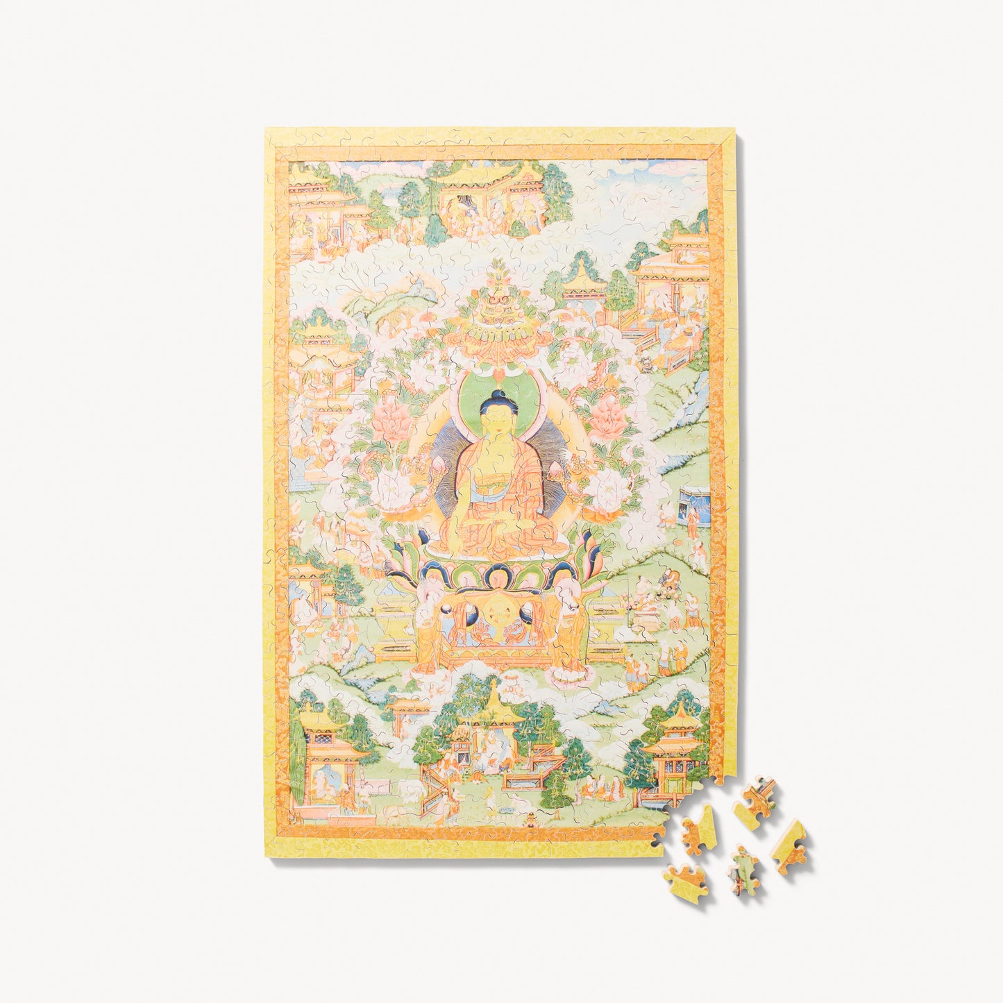 Thanka with Buddah