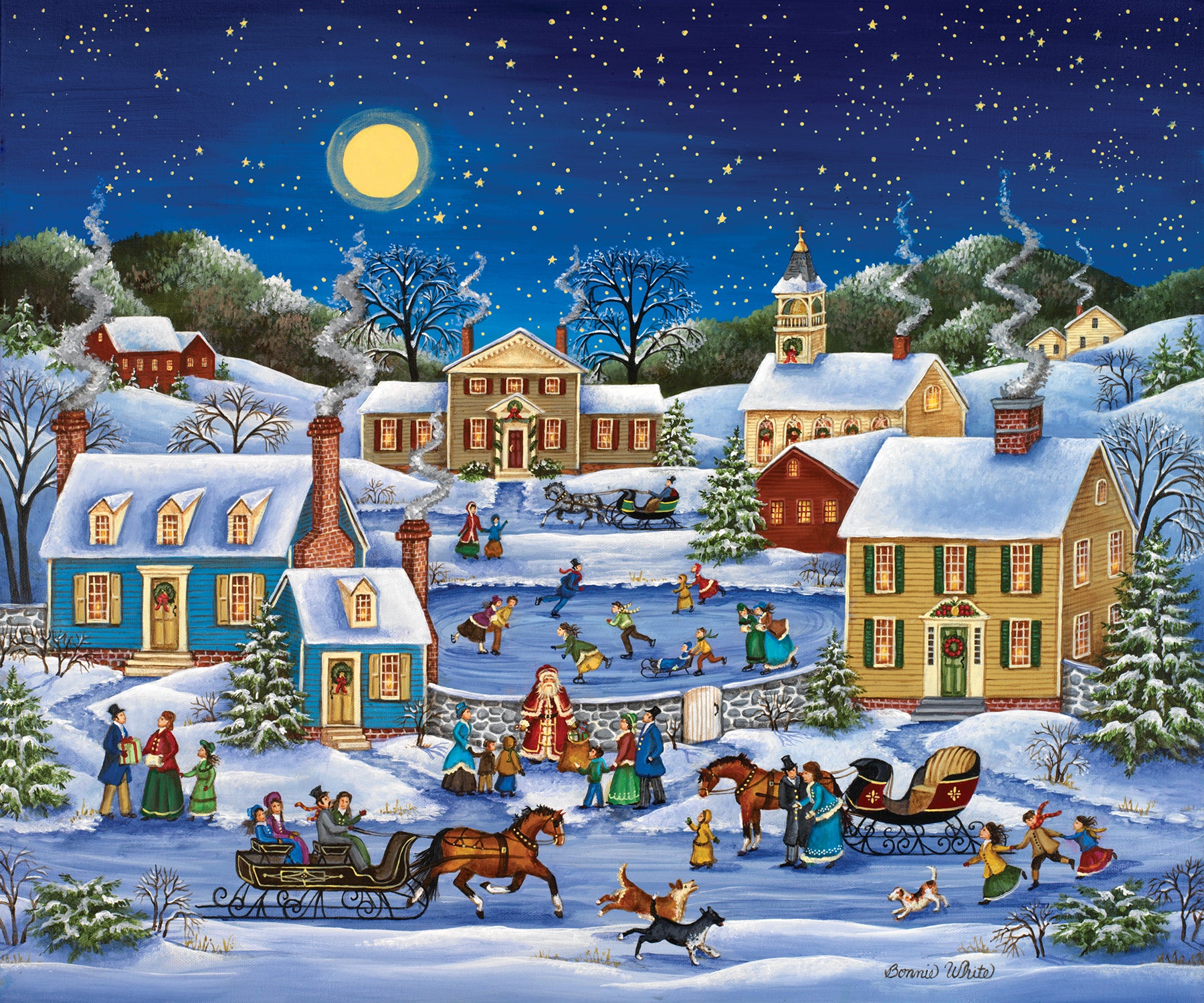 Santa's Coming to Town Elms Puzzles