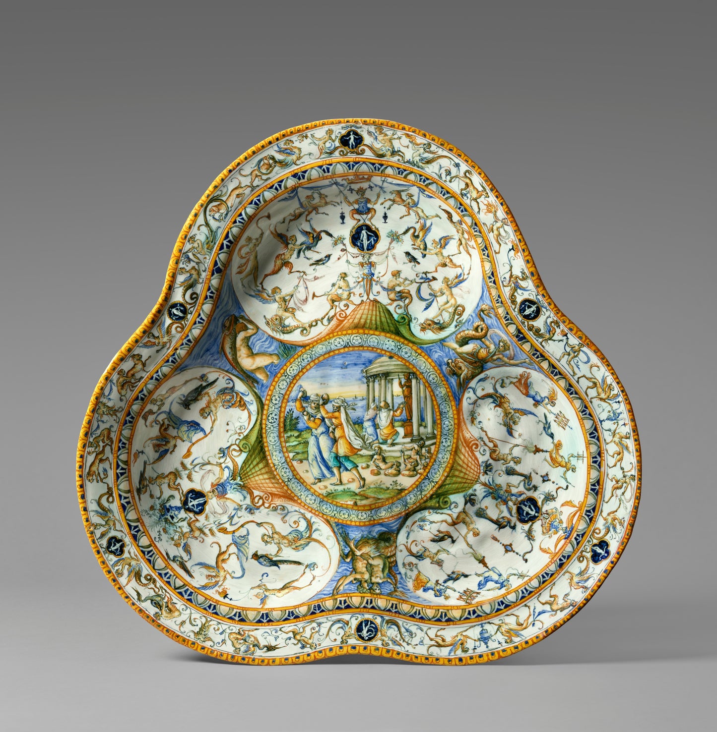 Basin with Deucalion and Pyrrha