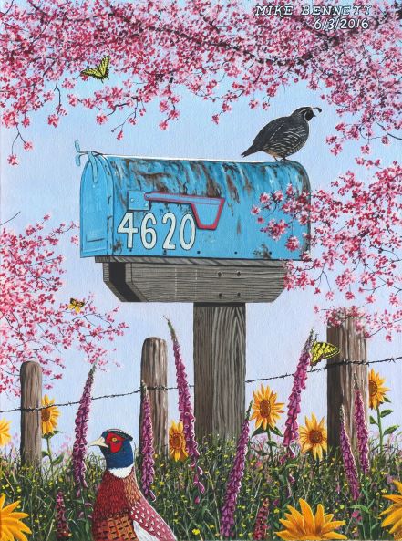California Quail and Ring-Necked Pheasant