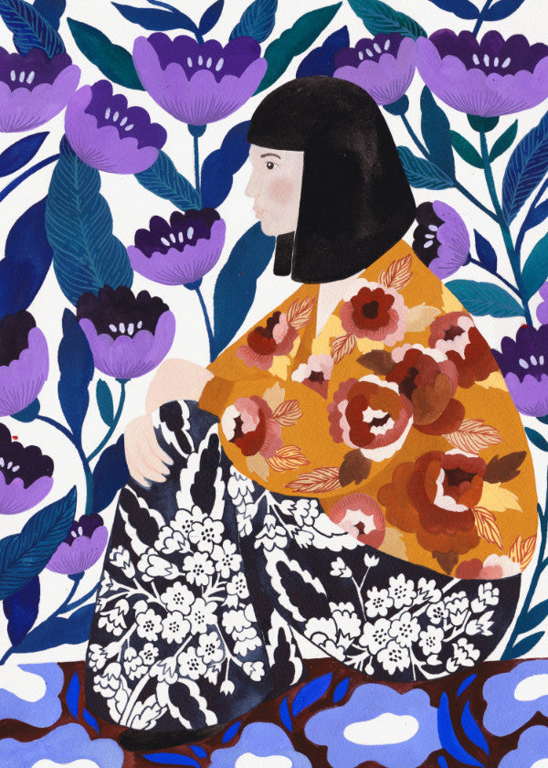 Patterned Lady