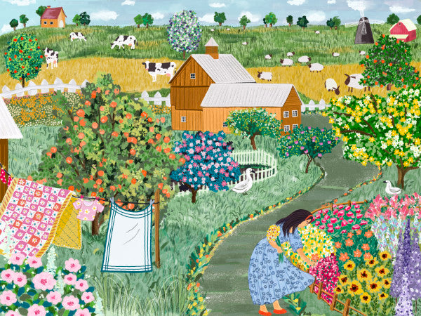 Girl in Countryside