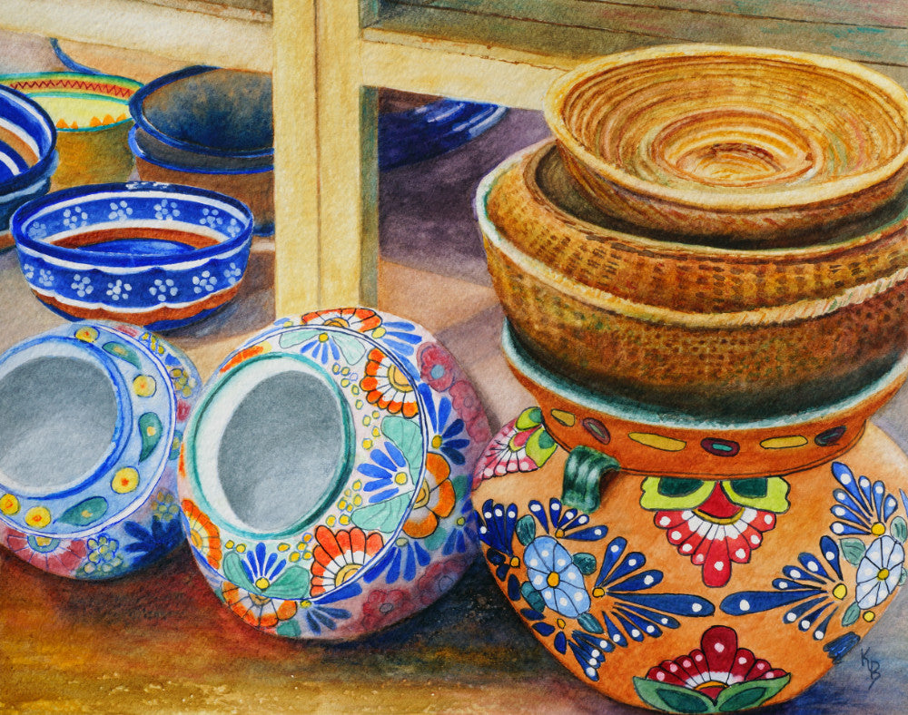Southwestern Pots and Baskets