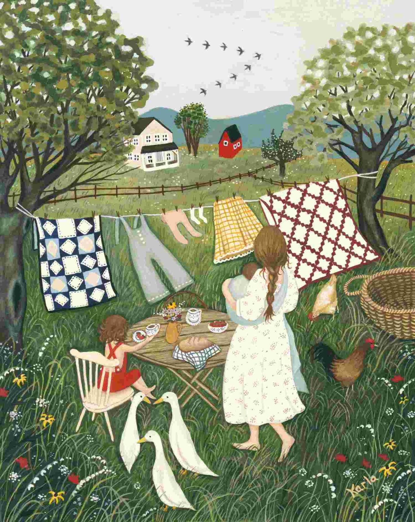 A Garden Lunch