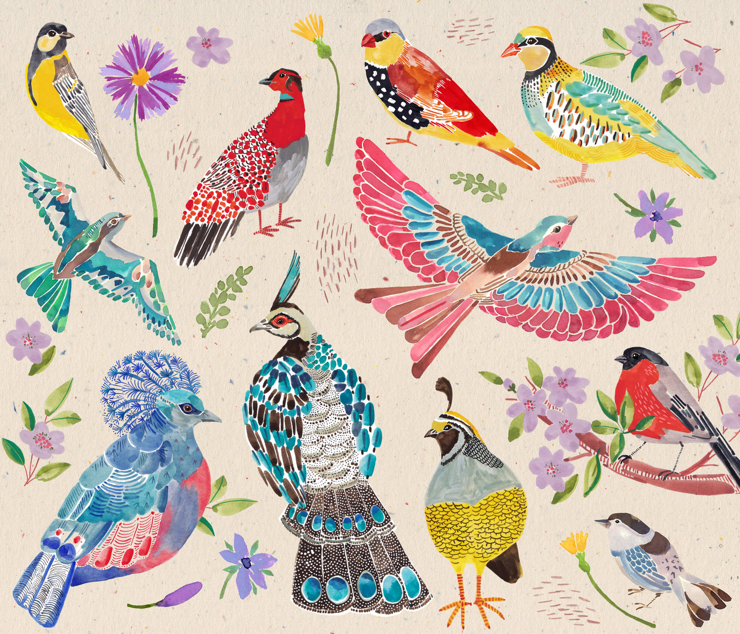 Group of Birds