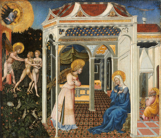 The Annunciation and Expulsion from Paradise