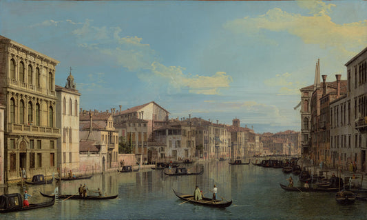 Canaletto's "The Grand Canal in Venice..."