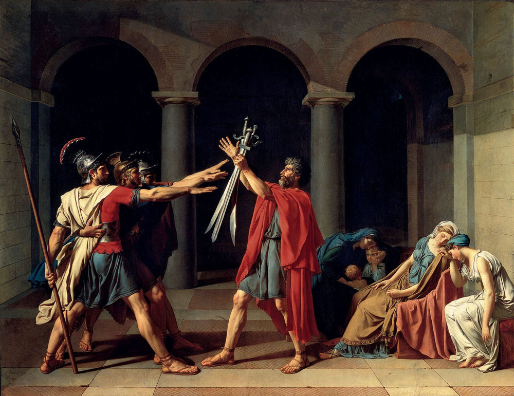 Jacques-Louis David Wooden Puzzles