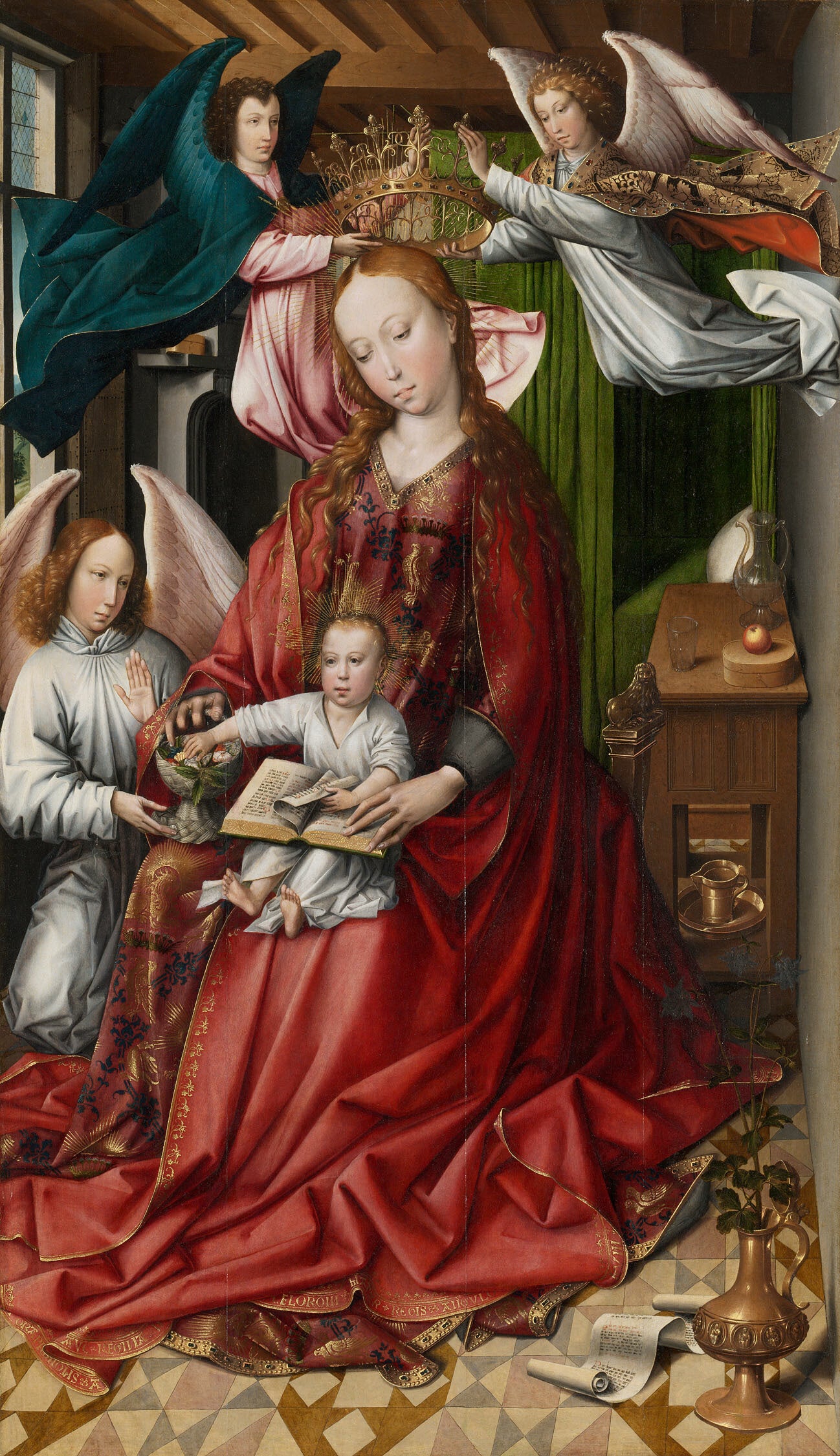 Virgin and Child Crowned by Angels