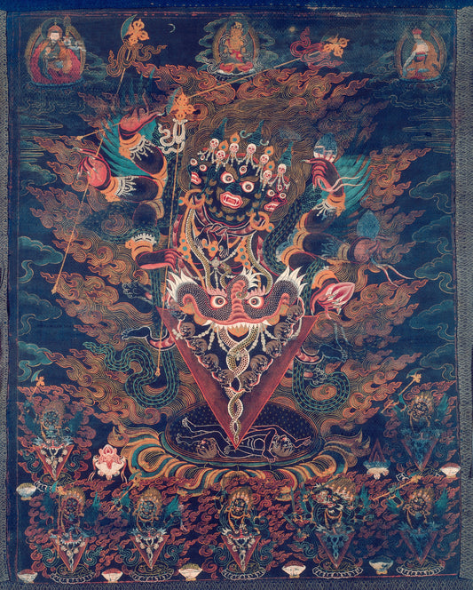 Guru Dragpur, a Wrathful Form of Padmasambhava