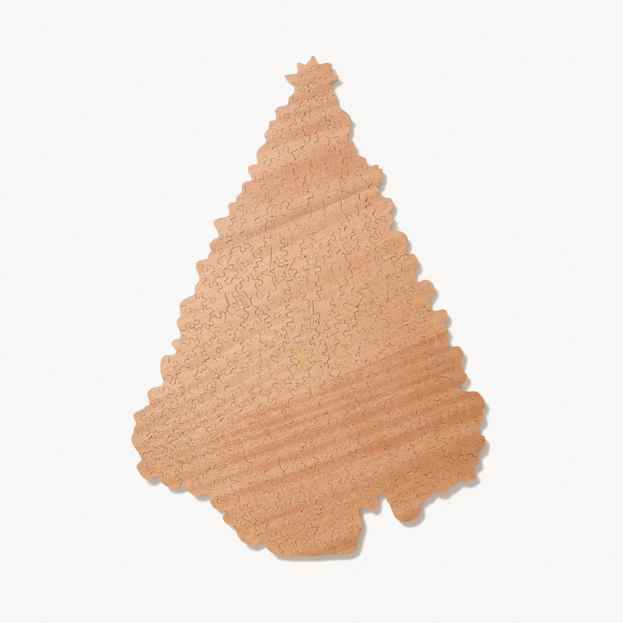 Gold Ribbon Christmas Tree