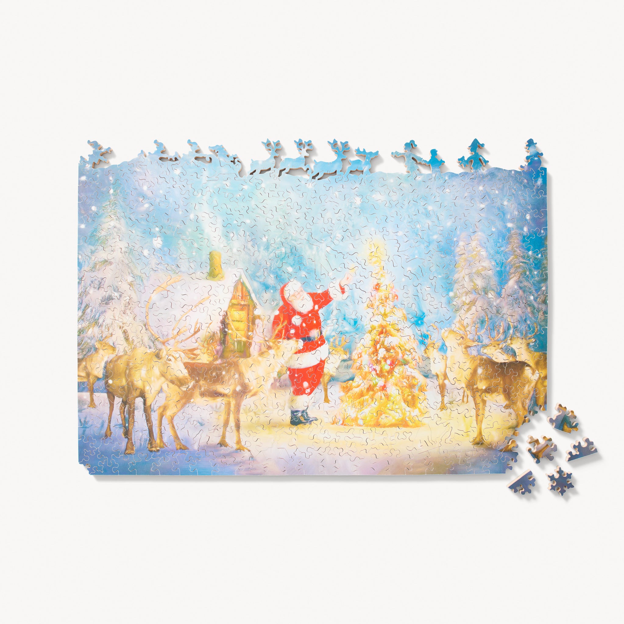 Lighting the Christmas Tree