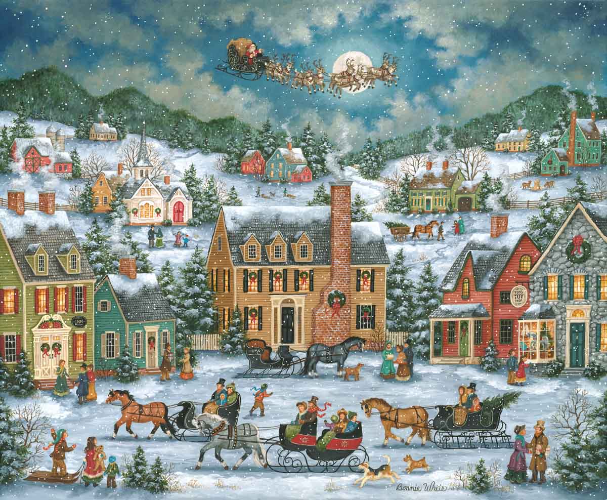 Christmas Eve Fly-By