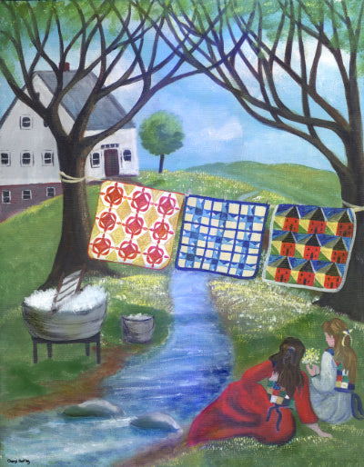 Friendship Quilt Washing Day