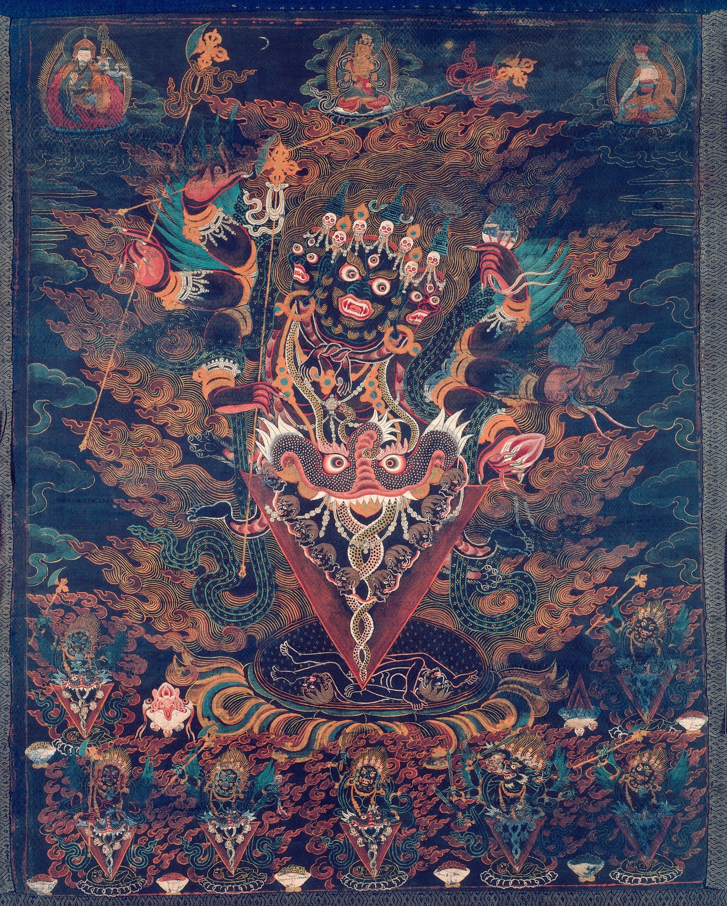 Thanka with Guru Dragpur
