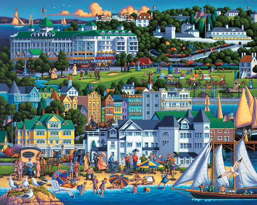 Mackinac Island Elms Puzzles