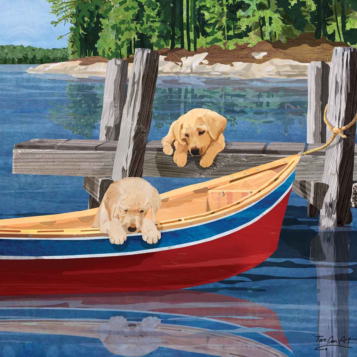 Pups Boat