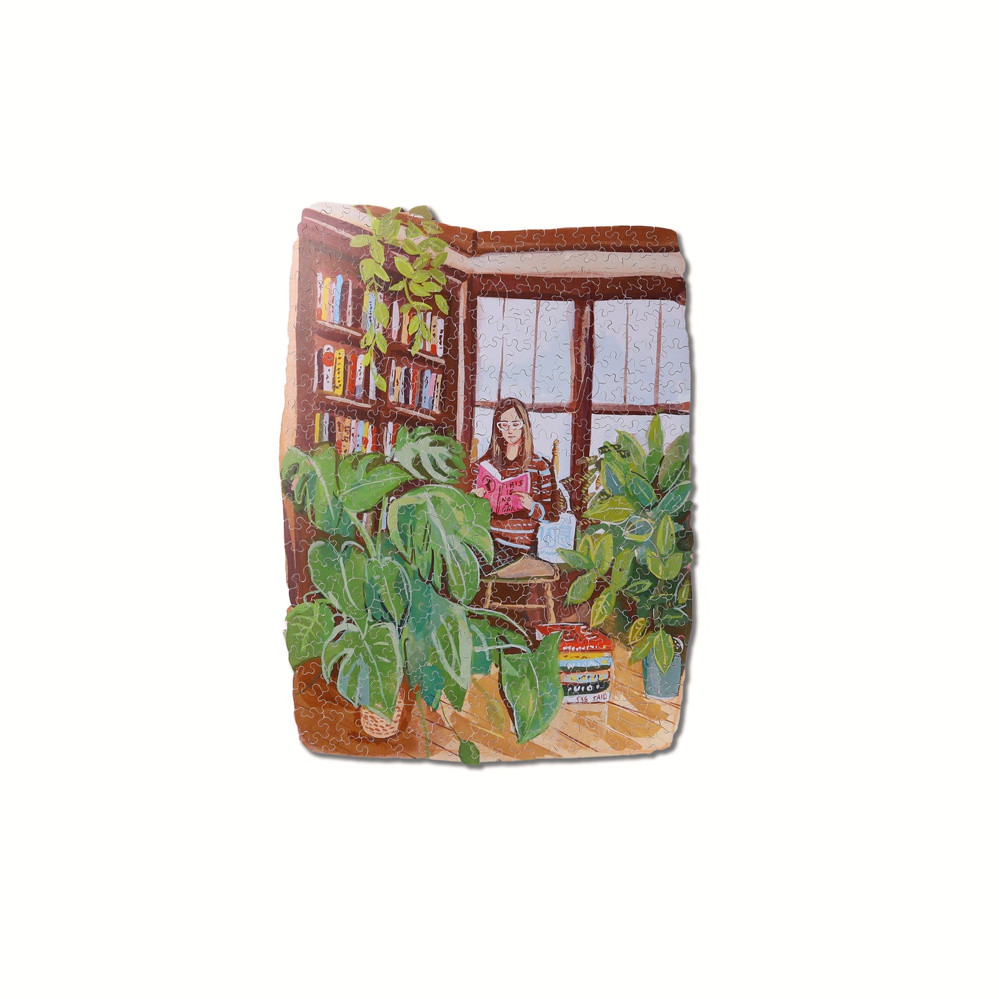 Reading with Plants