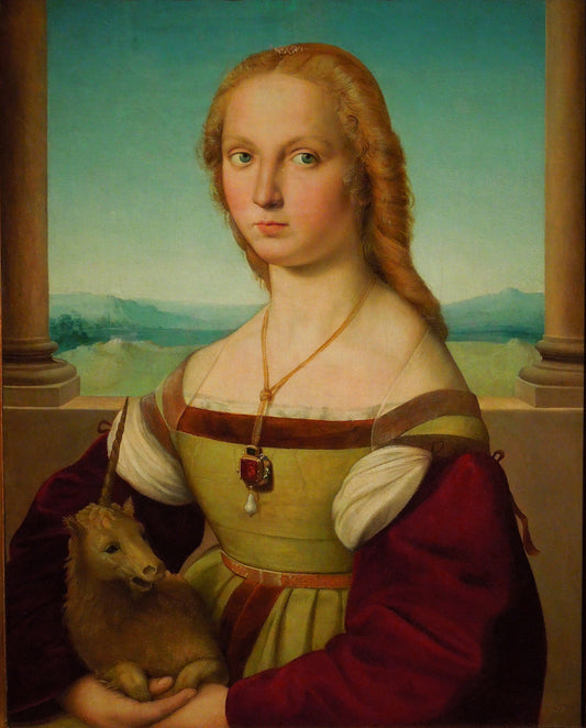 Portrait of a Lady with a Unicorn