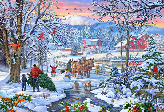 Fetching the Christmas Tree