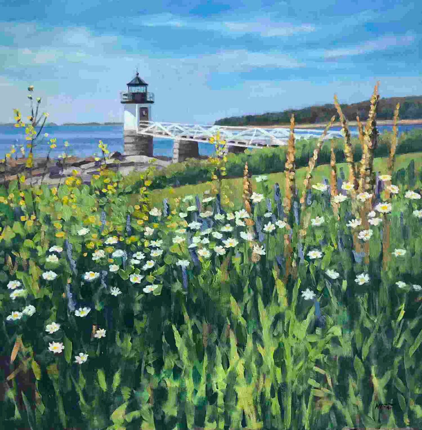 Summer Morning At Marshall Point Lighthouse
