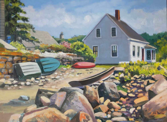 Sunny Day on Monhegan Island