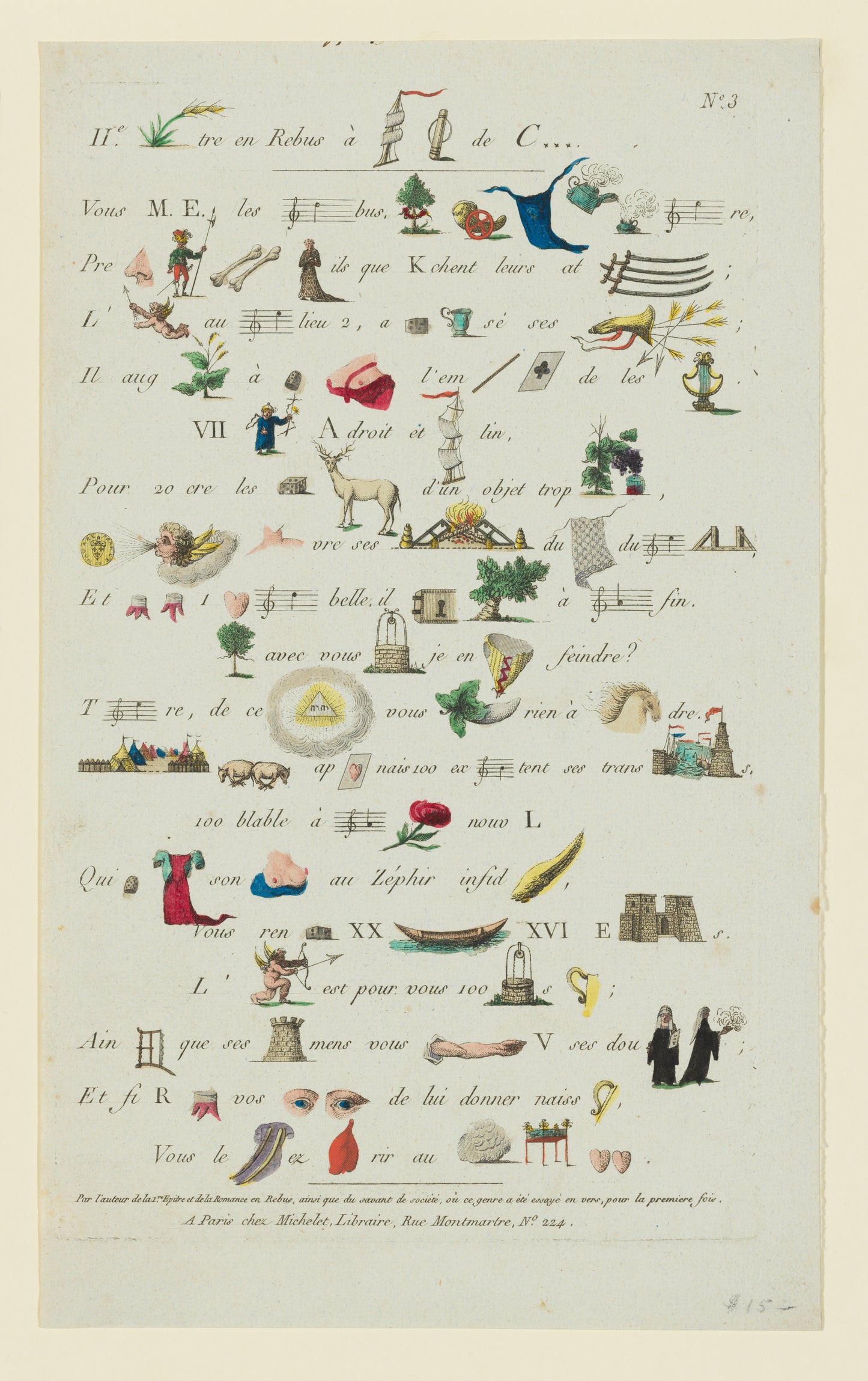 Rebus Valentine Letter