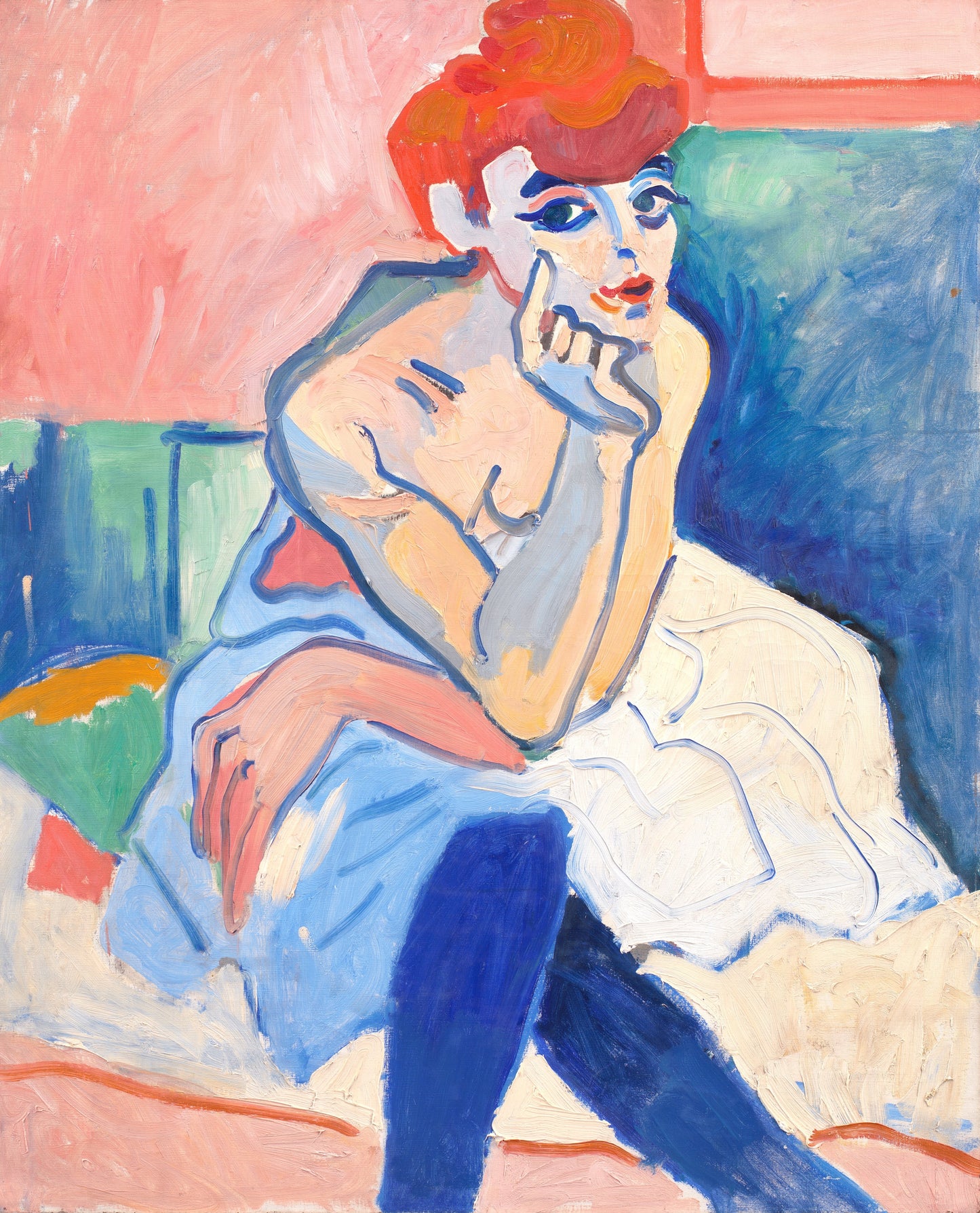 Woman in a Chemise