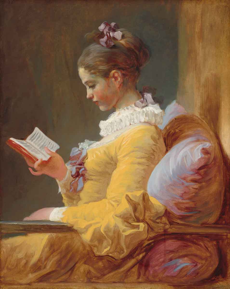 Young Girl Reading