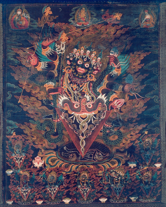 Thanka with Guru Dragpur