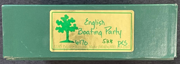 English Boating Party