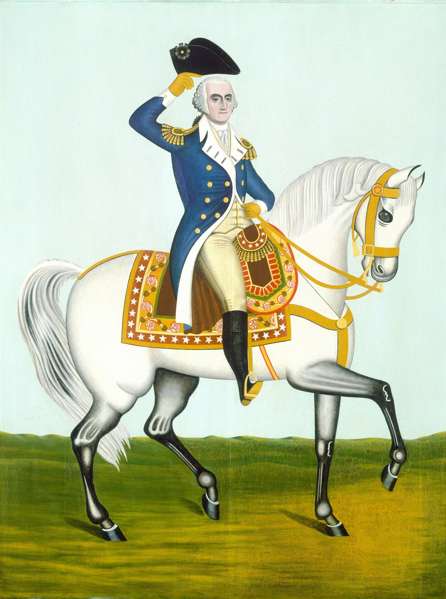 General Washington on a White Charger